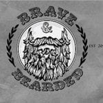 Brave Bearded logo Brave Bearded logo